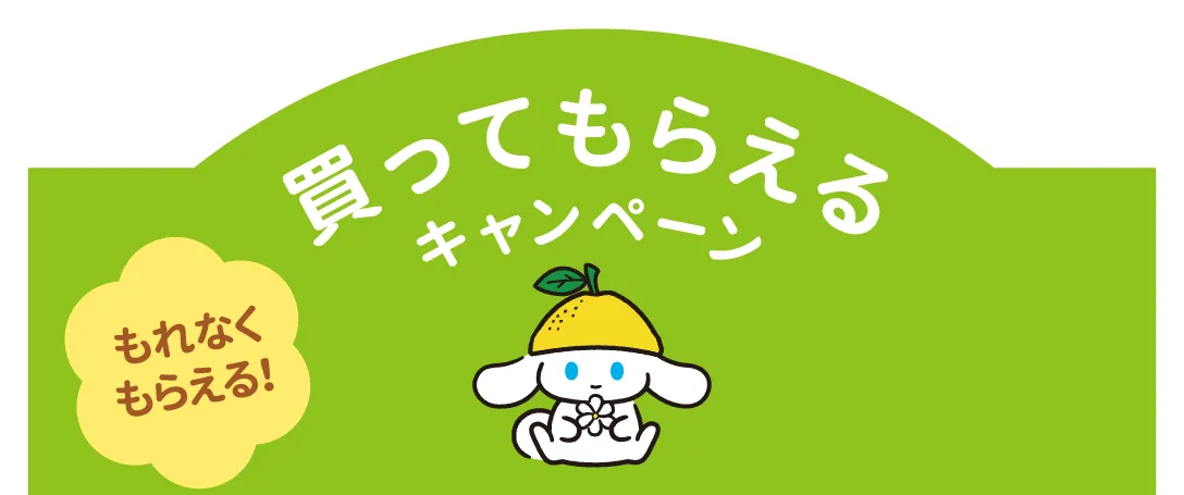 買ってもらえるキャンペーン